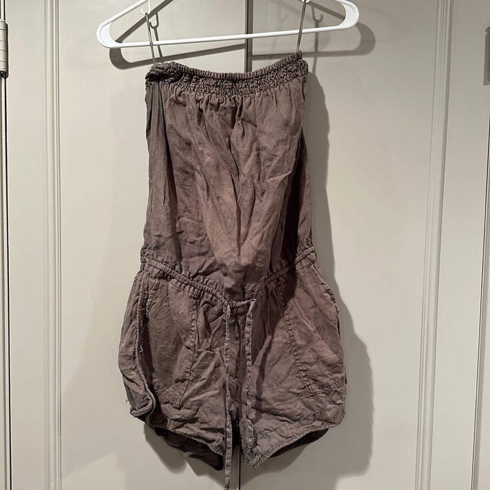 Strapless Romper size small